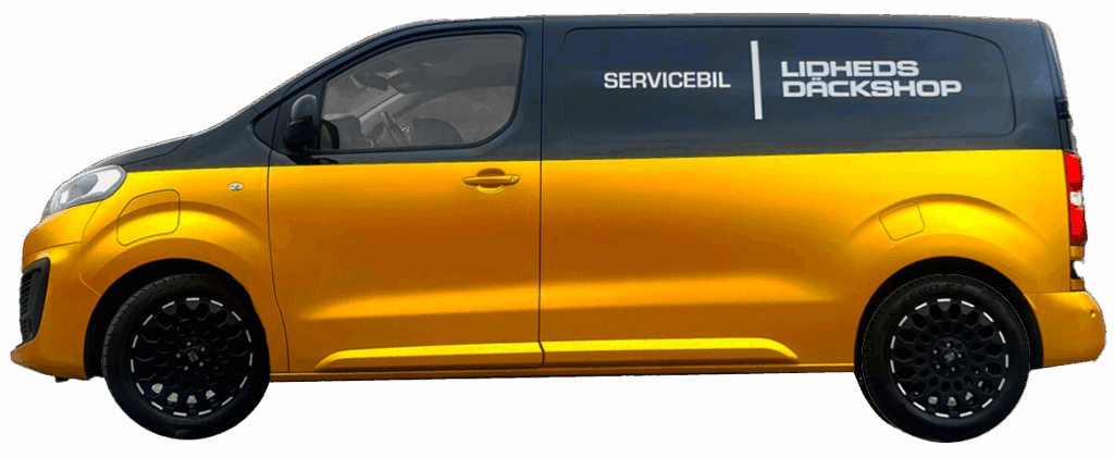 Servicebil servicebilen